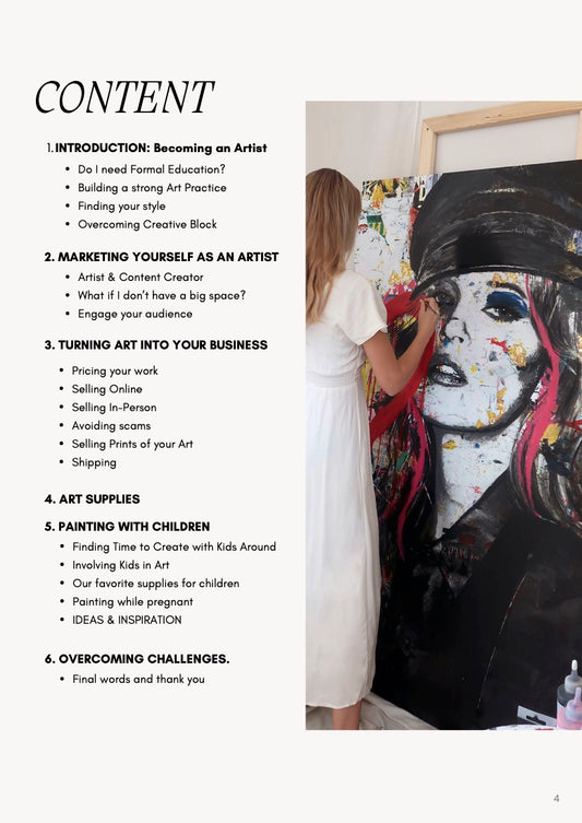 ARTIST GUIDE: Starting as an Artist (PDF download)