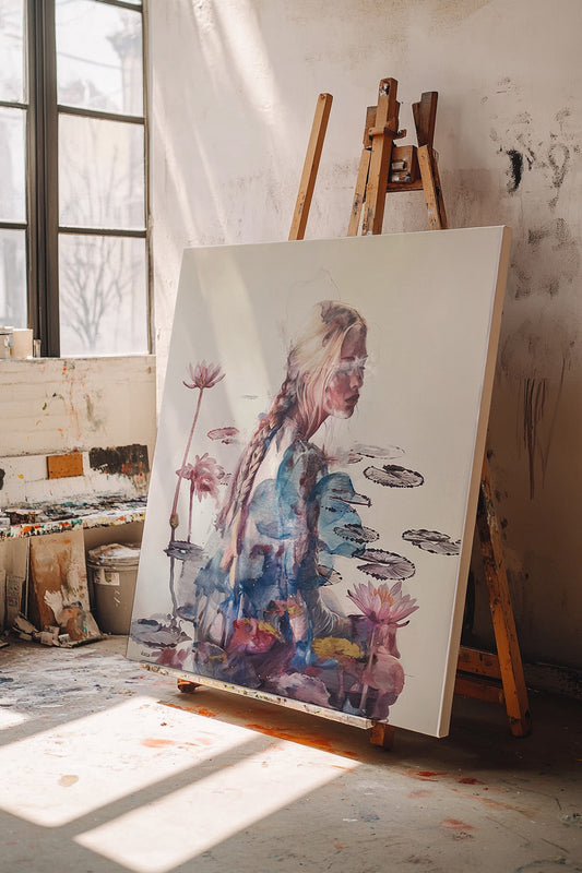 Water Lilies - Original Painting