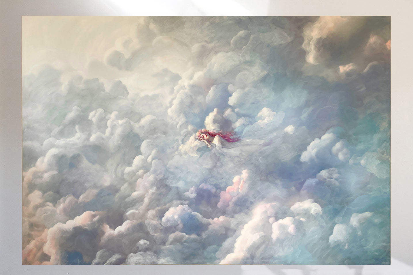 Dreamer on Clouds - Original Painting
