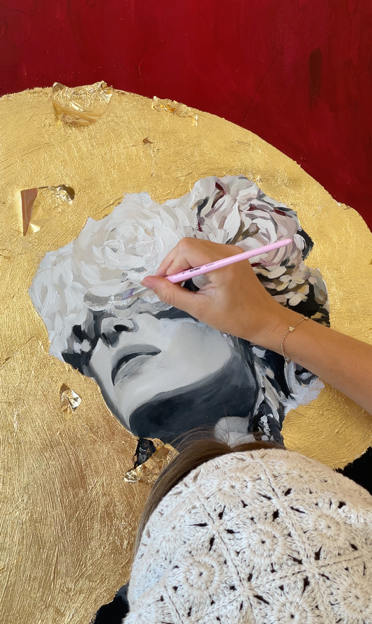 The flamenco dancer - Original Painting