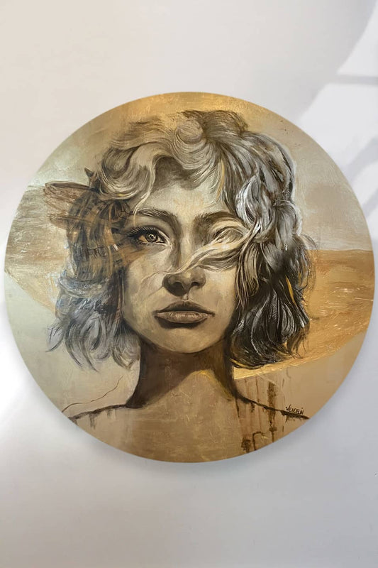 Circle Portrait - Original Painting