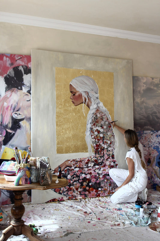 Becoming the Garden - Original Painting