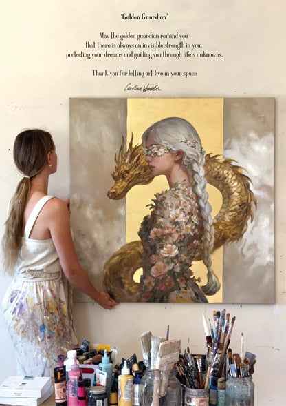 Golden Guardian — A letter from the artist