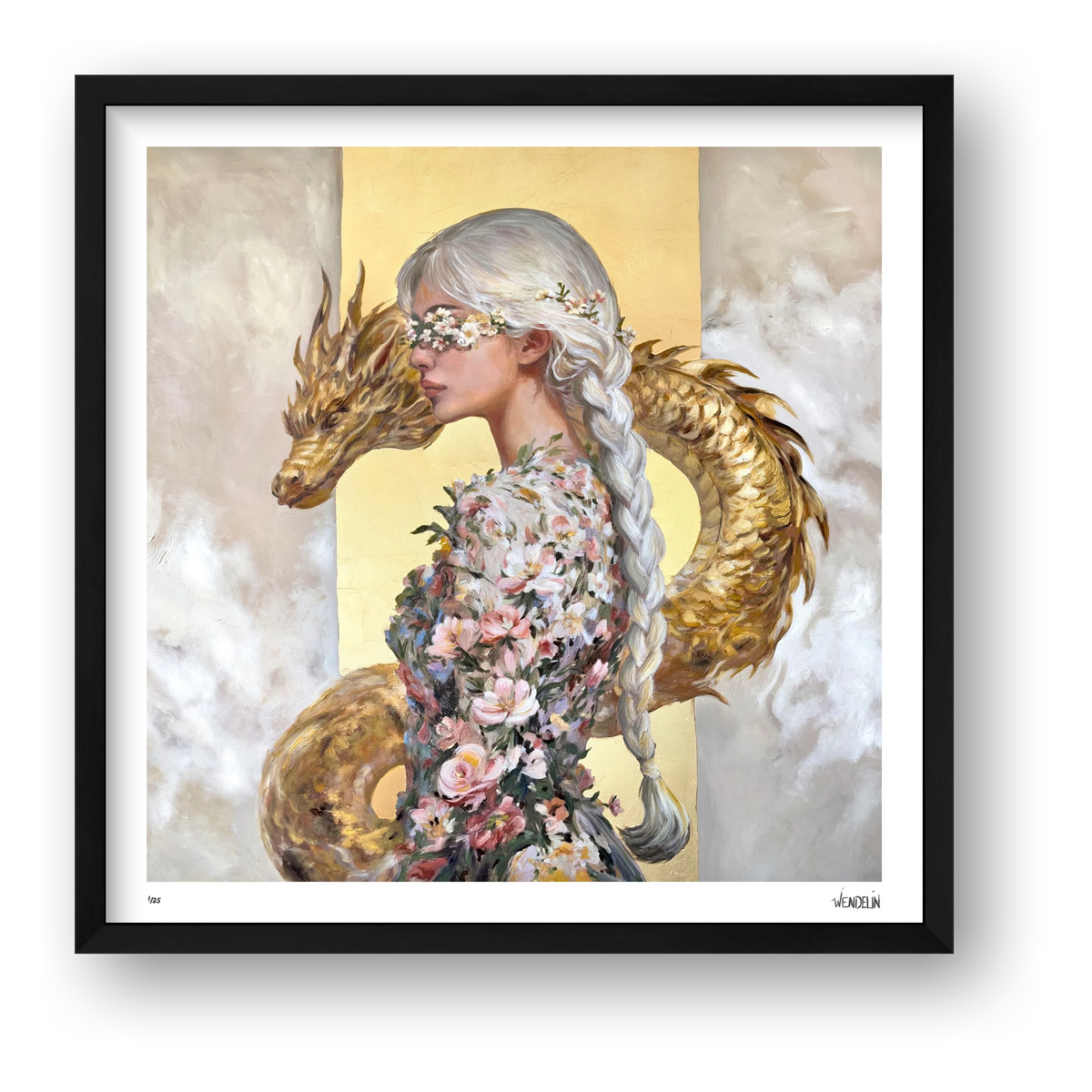 Golden Guardian — framed
