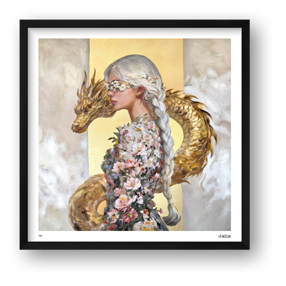 Golden Guardian — framed