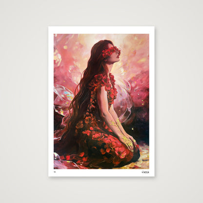 Blooms from Ash and Darkness — A2 (42×59cm, 17×23") Print only