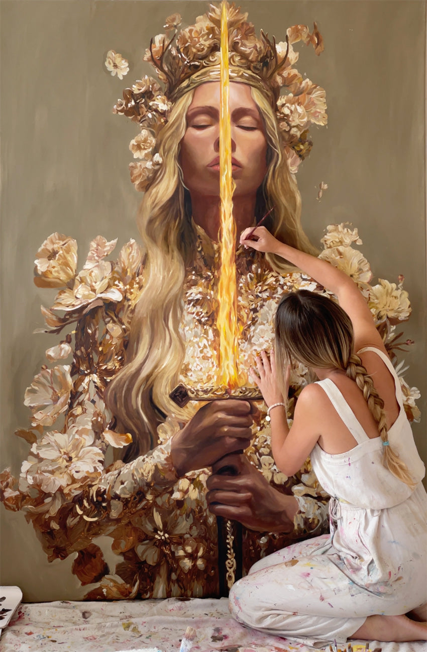 Fireheart - Original Painting