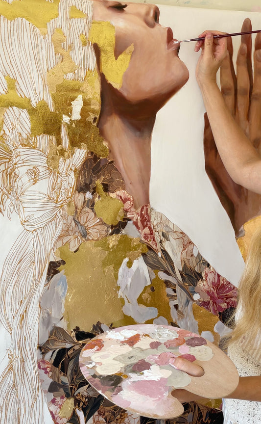 Nurturing the Inner Garden - Original Painting