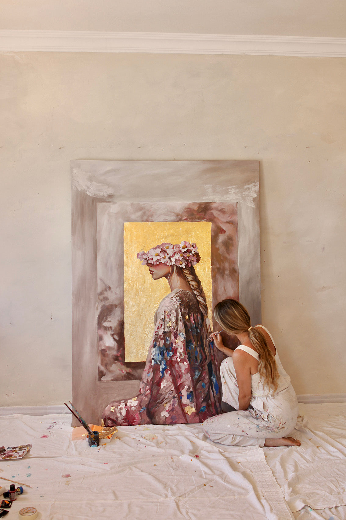 She was Fire and Water - Original Painting