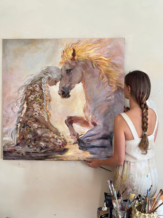 Fire Horse - Original Painting