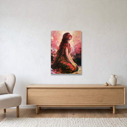 Blooms from Ash and Darkness — A1 (59×84cm, 23×33") Acrylic Mount