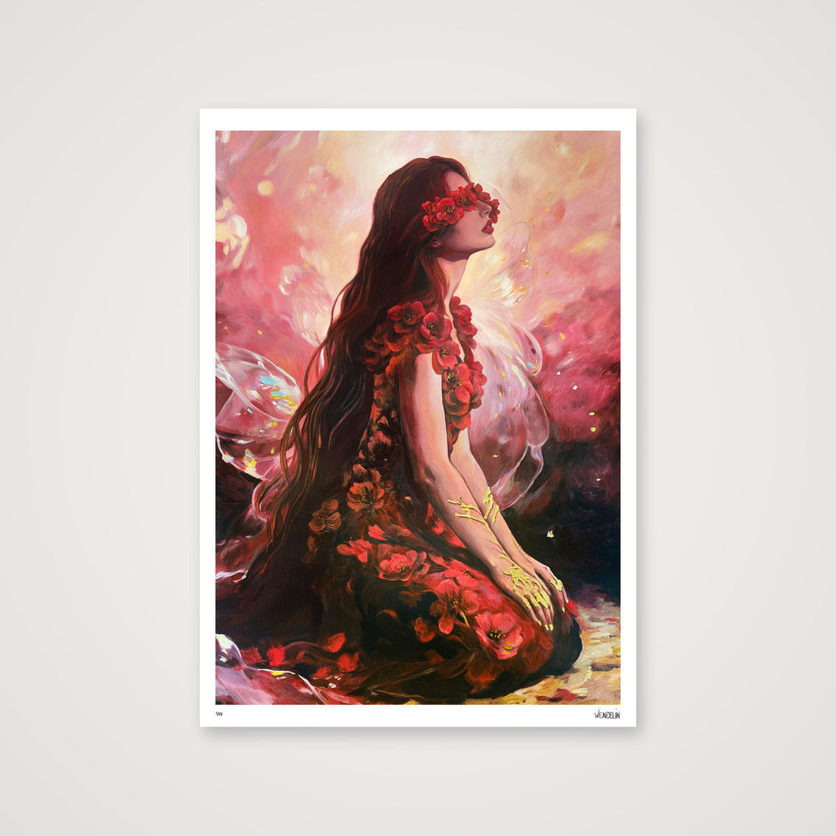 Blooms from Ash and Darkness — A1 (59×84cm, 23×33") Print only