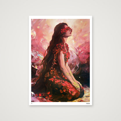 Blooms from Ash and Darkness — A1 (59×84cm, 23×33") Print only