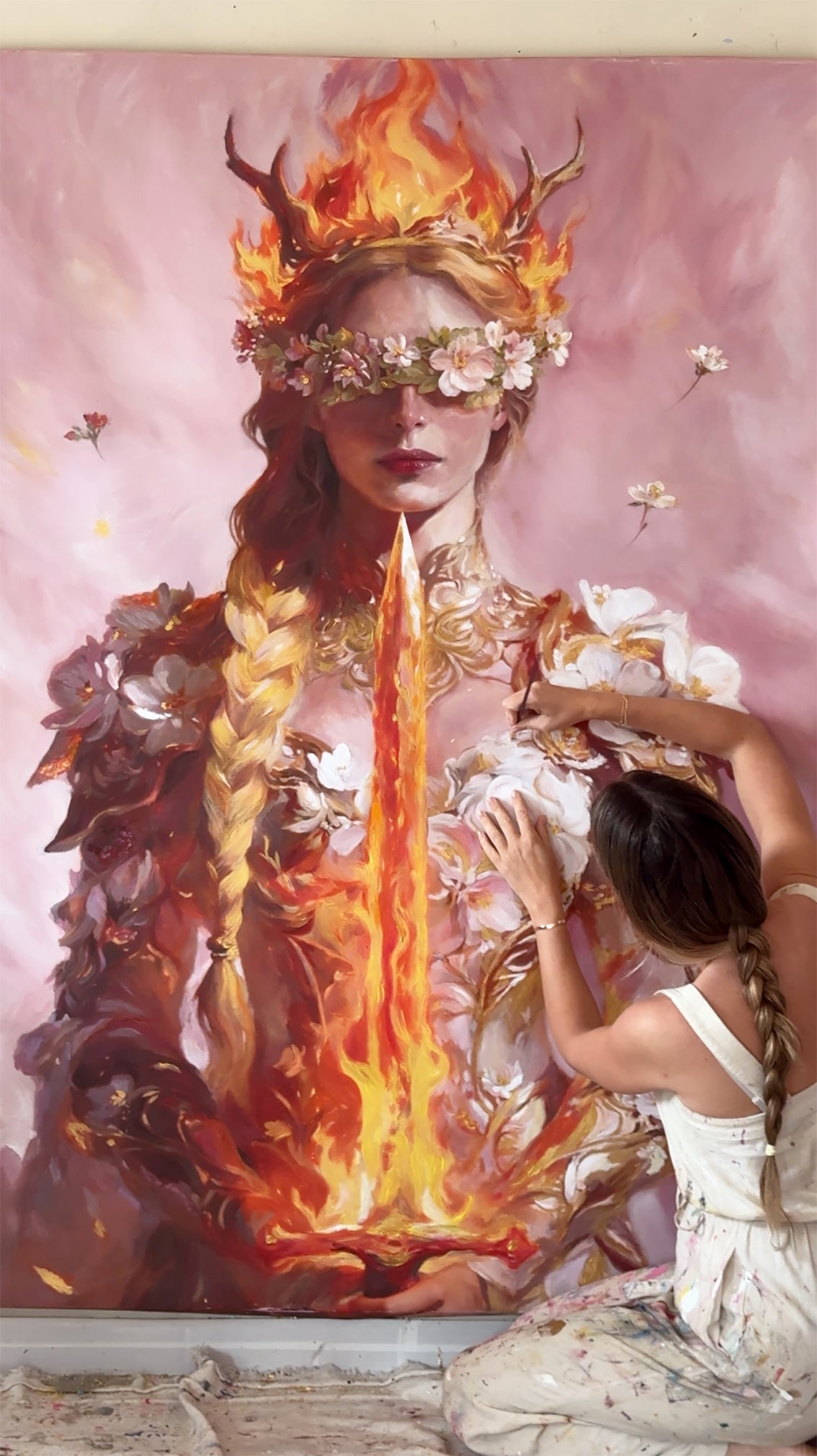 Daughter of Fire - Original Painting