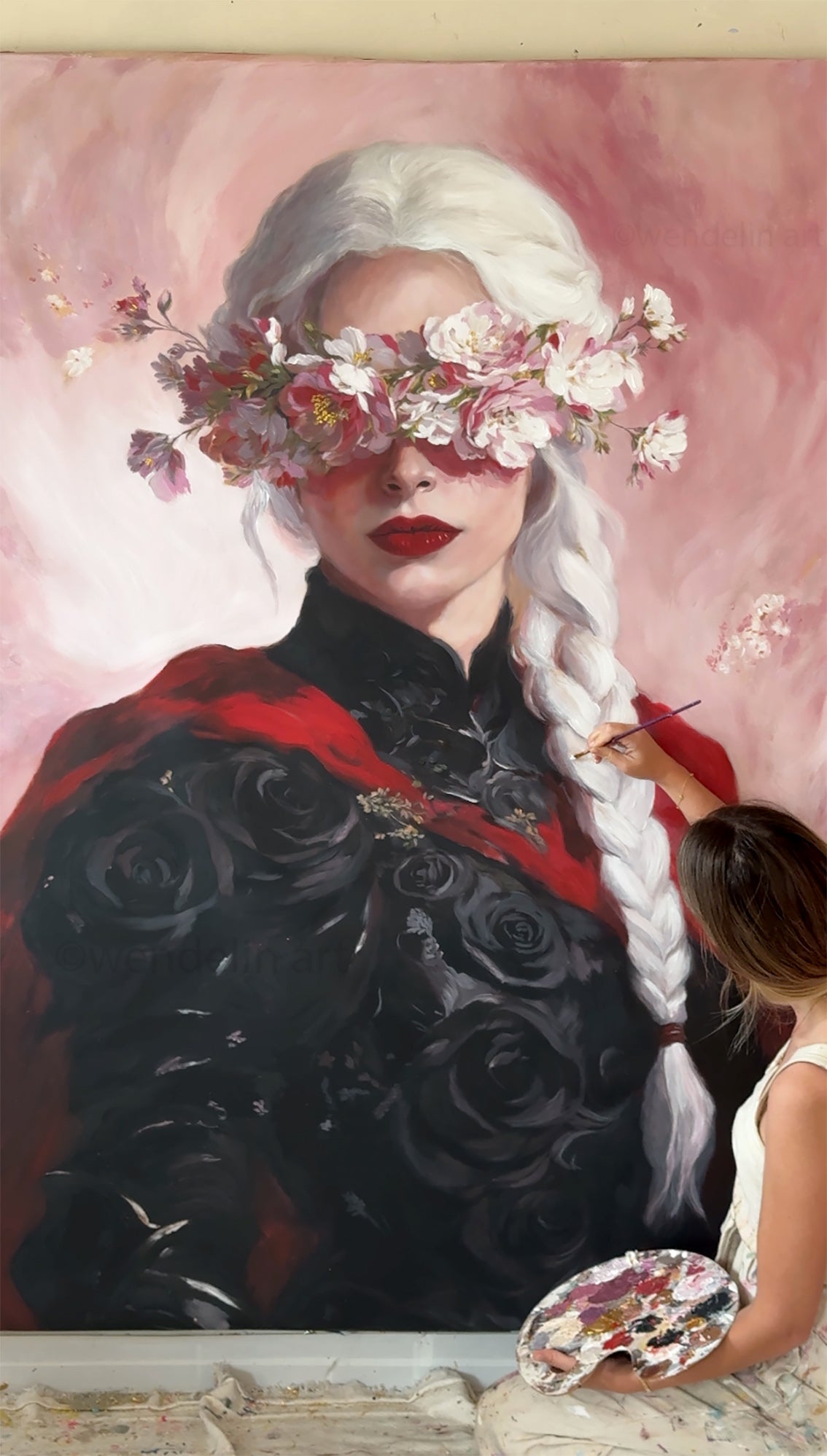 Queen of Shadow - Original Painting
