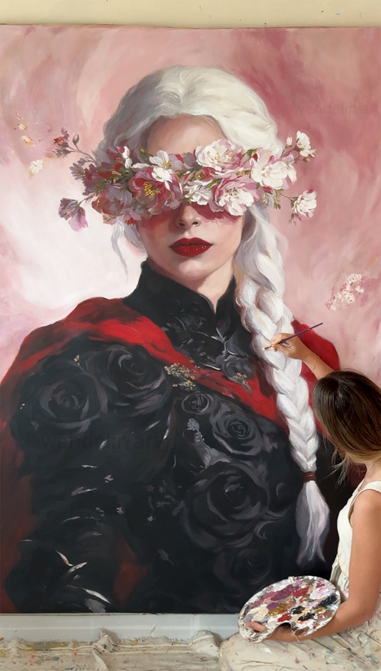 Queen of Shadow - Original Painting
